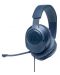 Гейминг слушалки JBL - Quantum 100, сини - 3t