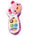Детска играчка Vtech - Телефон розово меченце (на английски език) - 4t