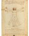 Пъзел Clementoni от 500 части - Витрувиански човек, Леонардо да Винчи - 2t