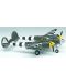 Военен изтребител Academy P-38J Lightning European Theater (12405) - 4t
