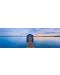 Панорамен пъзел Clementoni от 1000 части - Синьо спокойствие - 2t