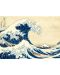 Пъзел Clementoni от 1000 части - Голямата вълна край Ханагава, Кацушика Хокусай - 2t