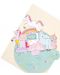 3D картичка Santoro Pirouettes - Birthday Unicorn - 2t