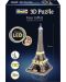 3D Пъзел Revell - Айфелова кула с LED осветление - 1t