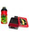 Комплект бутилка и кутия за храна Lego - Ninjago Lunch , червен - 1t