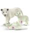 Комплект фигурки Schleich Wild Life - Бяла лъвица майка с малки - 1t