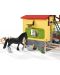 Комплект Schleich Farm World - Двуетажна конюшня, с фигурки и аксесоари - 6t