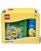 Комплект бутилка и кутия за храна Lego - Iconic Lunch, син - 4t