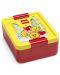 Кутия за храна Lego - Iconic , червена - 1t