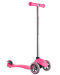 Розова тротинетка-триколка Globber с кормило - Mеталик - 1t