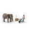 Фигурки Schleich от серията Аксесоари към Диви Животни: Комплект грижа за слонове - 1t