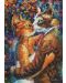 Пъзел Art Puzzle от 1000 части - Танцът на влюбените котки, Леонид Афремов - 2t