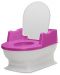 Детска тоалетна чиния Reer - Розова - 1t