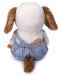Плюшена играчка Budi Basa - Кученце Барти бебе с гащеризон, 20 cm - 4t
