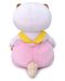 Плюшена играчка Budi Basa - Коте Ли-Ли бебе в плюшен гащеризон, 20 cm - 4t