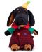 Плюшена играчка Budi Basa - Кученце Ваксон, с цветно палто, 25 cm - 1t