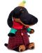 Плюшена играчка Budi Basa - Кученце Ваксон, с цветно палто, 25 cm - 3t