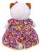 Плюшена играчка Budi Basa - Коте Ли-Ли с дълга рокля на цветя, 27 cm - 4t