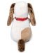 Плюшена играчка Budi Basa - Кученце Бартоломей с голямо сърце, 33 cm - 4t