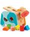 Дървена играчка Djeco - Крава с формички за сортиране - 1t