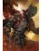 Метален постер Displate - Dark Souls:  Double Soul of Cinder - 1t