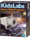 Творчески комплект 4M KidzLabs - Направи си сам, прожекционен апарат за космически снимки - 1t