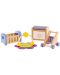 Обзавеждане за кукленска къща - Мебели за детска стая - 3t