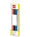 Комплект гел химикалки Lego - С Lego елементи, 3 броя, цветни класик - 4t