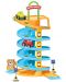 Игрален комплект Dolu Mini Giants – Спираловиден паркинг, 38 части - 1t