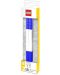 Комплект гел химикалки Lego Wear -  С Lego елементи 2 броя, сини - 3t
