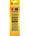 Комплект цветни моливи Lego Wear - Iconic, 6 броя - 1t