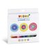 Комплект цветни моливи Primo Minabella - Шестоъгълни, 24 цвята - 1t
