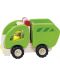 Дървена играчка Goki - Помощна машина, боклукчийски камион - 1t
