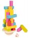 Дървена игра за балансиране Goki - Танцуваща кула - 1t
