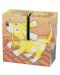 Дървени кубчета - Бебета животни, четири части - 1t