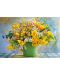 Пъзел Castorland от 1000 части - Пролетни цветя в зелена ваза - 2t