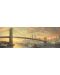 Панорамен пъзел Schmidt от 1000 части - Бруклинският мост, Томас Кинкейд - 2t