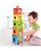 Дървена играчка Hape - Кула с животинки - 5t