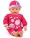 Кукла Bayer Baby First Words – с 24 звука и розова дрешка - 1t
