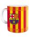 Чаша Ars Una FC Barcelona - 300 ml, жълто-червена - 1t