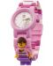Ръчен часовник Lego Wear - Classic, розов - 1t