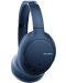Слушалки Sony - WH-CH710N, NFC, сини - 2t