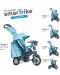 Детска триколка 5 в 1 SmarTrike Explorer - Синя - 4t