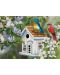 Пъзел Eurographics от 300 XL части – Многоцветна къща за птици, Жанин Гринде - 2t