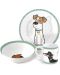 Комплект за хранене The Secret Life of Pets - Купичка, чинийка и чашка - 1t