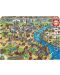 Пъзел Educa от 500 части - Карта на Лондон - 1t