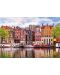 Пъзел Educa от 1000 части - Кривите къщи в Амстердам - 2t