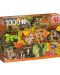 Пъзел Jumbo от 1000 части - Есенни животни - 1t
