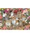 Пъзел Falcon от 1000 части - Котки сред цветята, Деби Кук - 2t