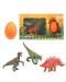 Комплект фигурки Toi Toys - Динозавър с яйце, асортимент - 1t